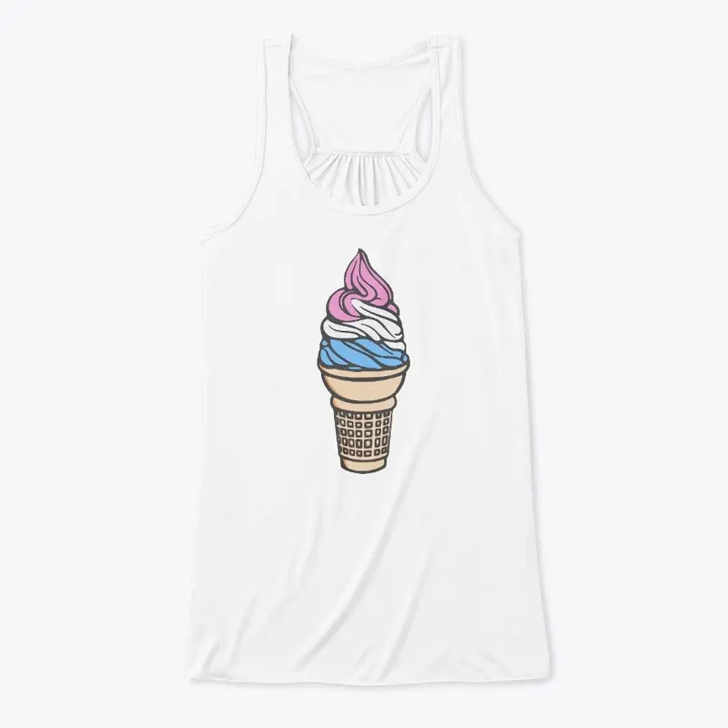 Trans Pride Soft Serve