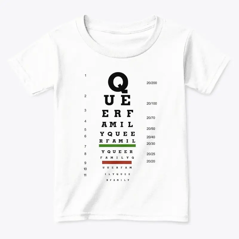 Vision Test Queer Family Pride