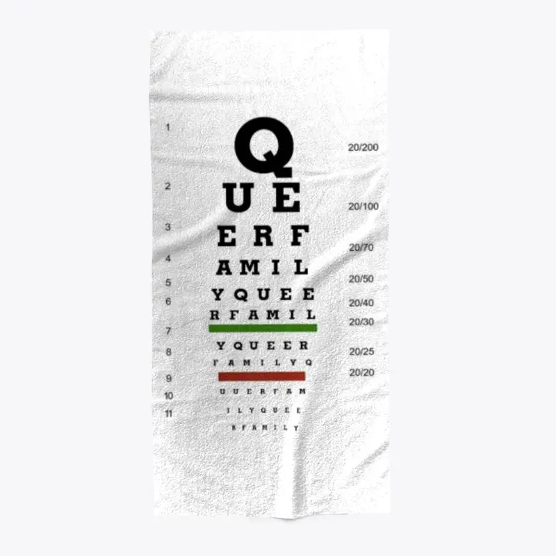 Vision Test Queer Family Pride