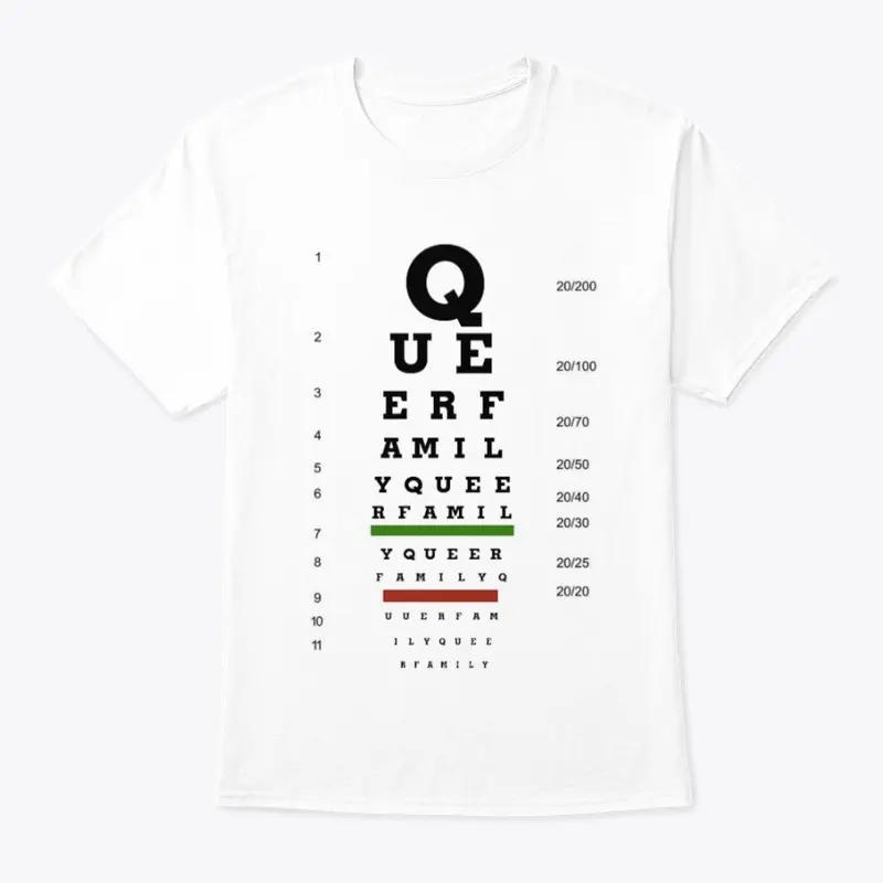 Vision Test Queer Family Pride